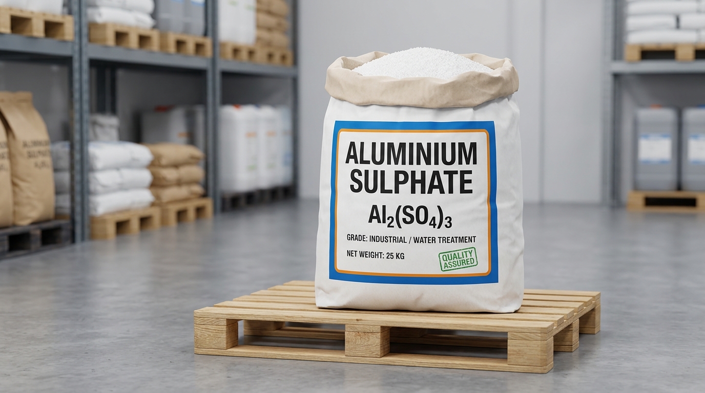 Aluminium Sulphate Coagulant for Water Treatment and Concrete