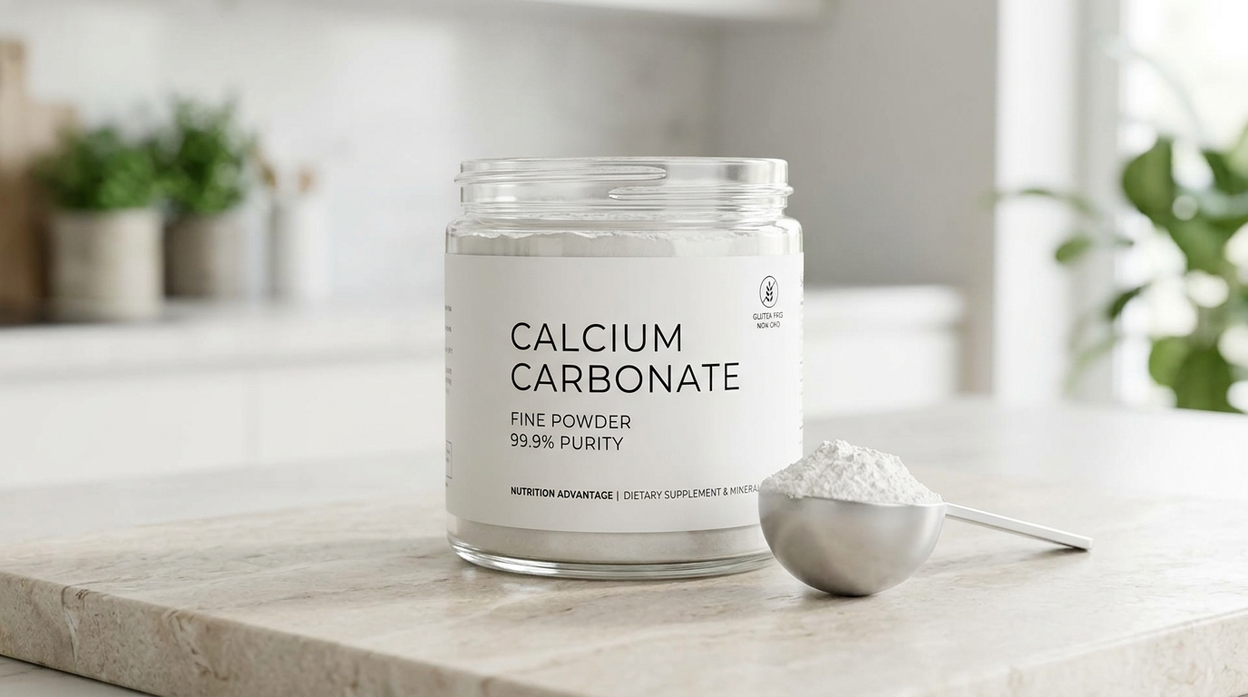 Calcium Carbonate Powder Industrial Filler and Additive