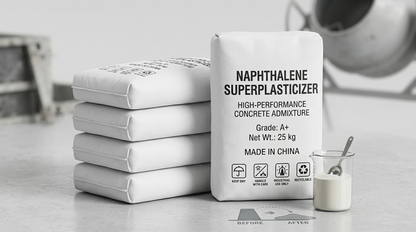 Naphthalene Superplasticizer High Range Water Reducer Concrete Admixture